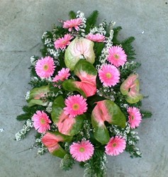 Zeige Details für Bukett mit Anthurien - TF-102 Bild von Bukett mit Anthurien - TF-102