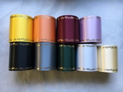 Zeige Details für Schleife für Urnenschmuck mit goldenen Fransen Bild von Schleife für Urnenschmuck mit goldenen Fransen